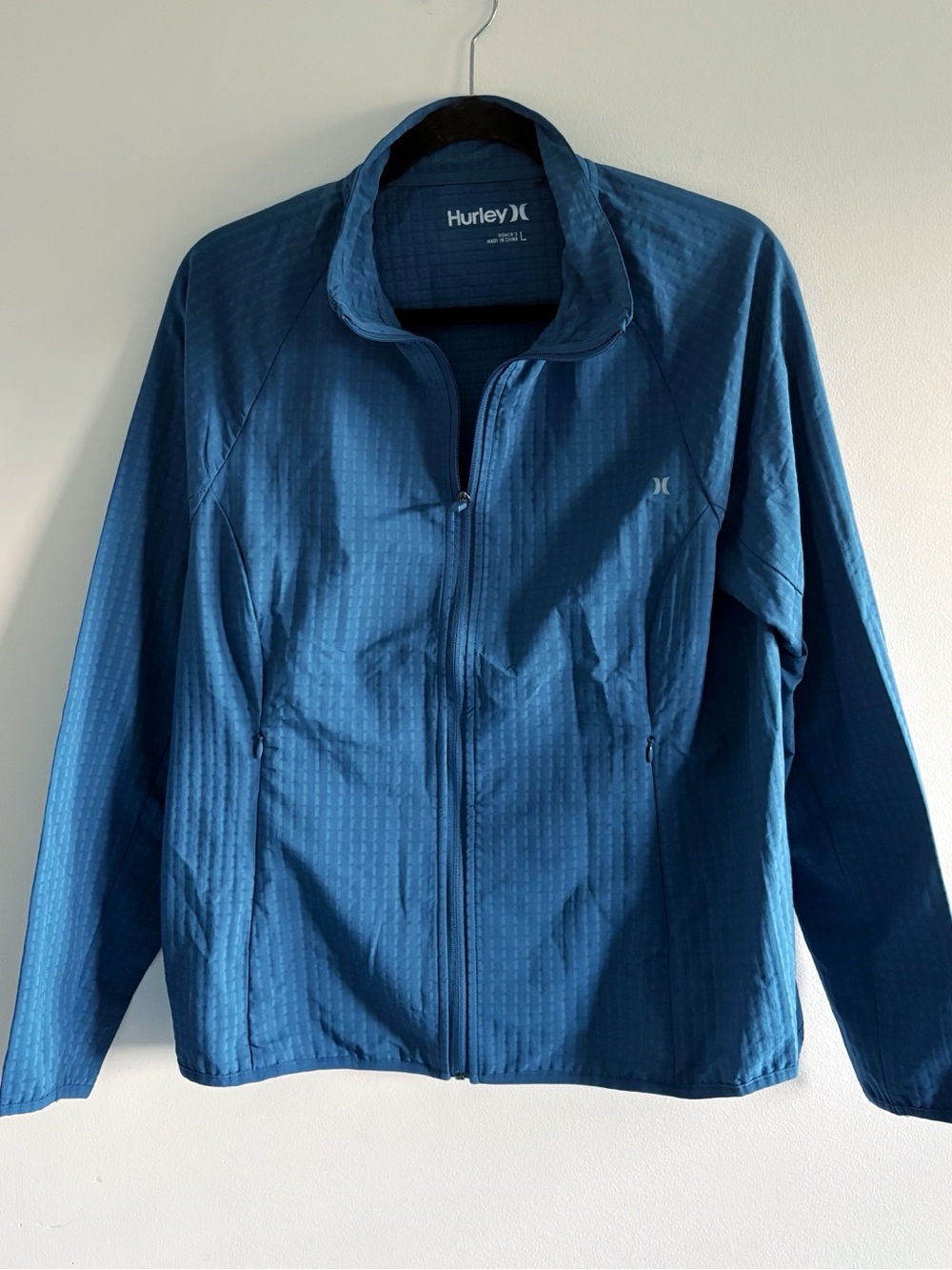 Hurley Women's Outdoor Shell Jacket HA32OW002 Blueberry Size Large